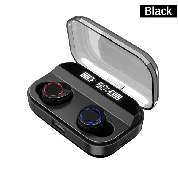Bluetooth 5.0 Tws Wireless Power Display Earphones Touch Control Sport Stereo Cordless Earbuds (40000mAh, with Charging Box)