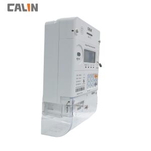Quality Socket Type Residential Electric Meters Bi - Directional LCD Display Prepayment Meters for sale