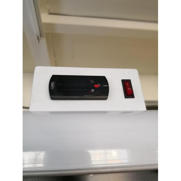 Large Display Remote Compressor Commercial Freezer Glass Door With Adjustable Shelving