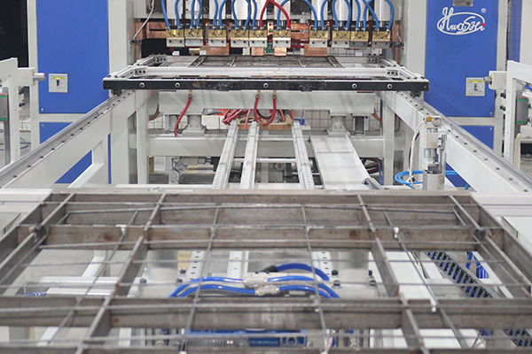 MF DC Transformer Welding Bending Machine For Refrigerator Condenser Wire Tubes