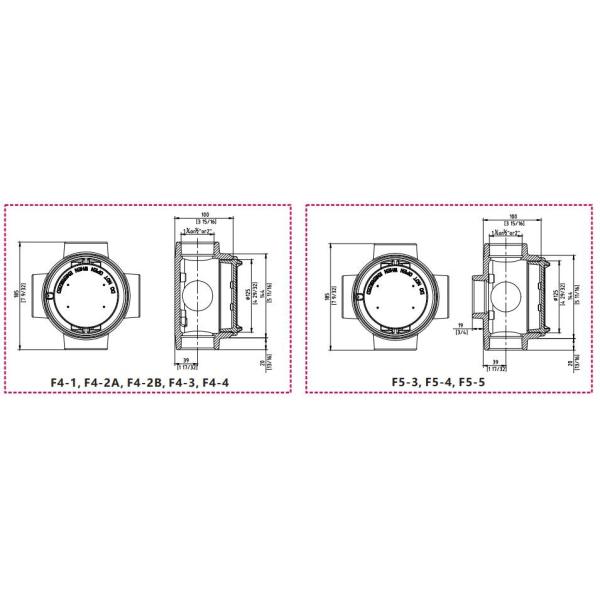 IP66 Explosion Proof Junction Box For Electronic Equipment Inverter