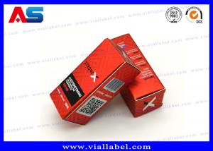 Quality Custom Packaging Boxes Custom Hologram Stickers Full Color Spot UV / Winstrol / MK-2866 / Muscle Growth Acetate for sale