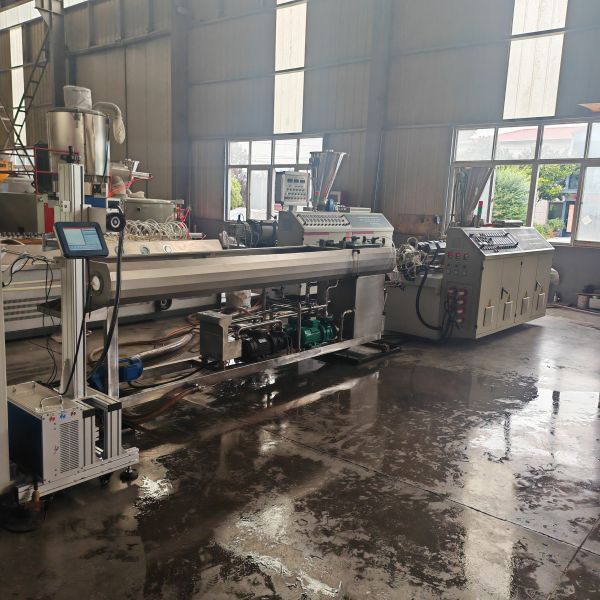 High Efficiency PP HDPE PVC Single Double Wall Corrugated Pipe Extrusion Production Line Tube Making Machine
