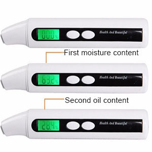 Portable Digital Skin Analysis Machine Hydration Scanner LCD Display Compact Pen Type
