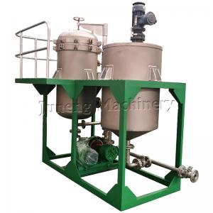 Quality Compact Size Low Capacity Vertical Metal Leaf Filter Machine With Tank for sale