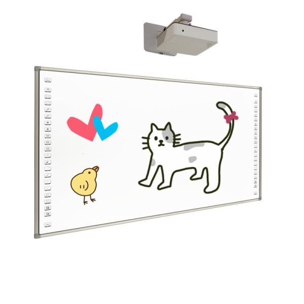 84 inch Interactive Whiteboard Ceramic Nano surface 78~120 inch with CE certified