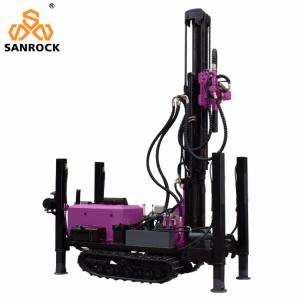 Quality Customized Hydraulic Controlling Water Well Drilling Machine with 1.5m Drill Pipe Length for sale