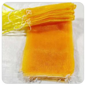 PP/PE 5kg to 25kg Fruit Packing Mono Filament Mesh Bag Customized for Eco