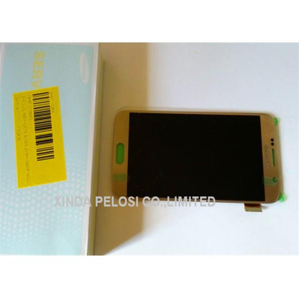 IPS Galaxy S6 LCD Digitizer , S6 Edge New Screen With Frame