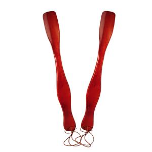 China Wholesale Custom Wooden long Shoe horn For Shoes on sale