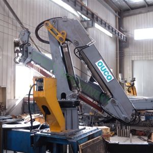 8M Knuckle Telescopic 0.6t Mobile Hydraulic Cranes