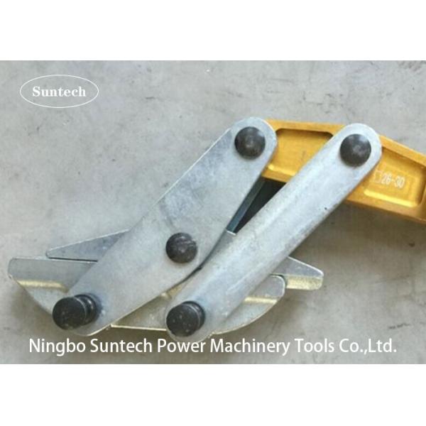 Anti Twist Steel Rope Conductor Gripper Cable Pulling Clamp Stringing Of Transmission Line