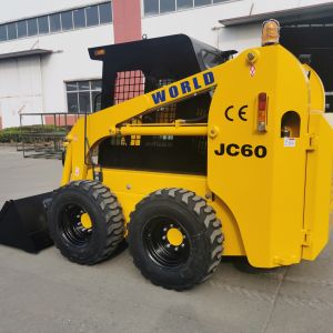 Quality Powerplus Caterpillar Skid Steer Loader With Hand Control System for sale