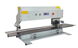 China Automatic Pcb Separator Tool With Converoy, Circular / Linear Blade Pcb Depanelizer,CWV-2A on sale