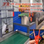 150kg/H PP Packing 2 Straps Output Making Machine With Precise Mould Design And