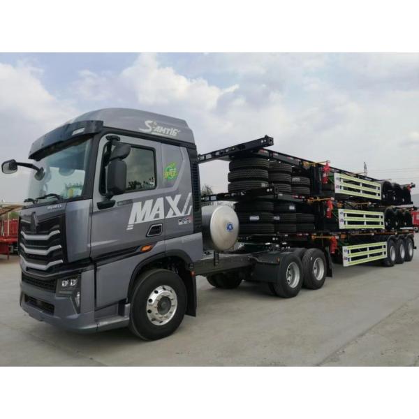 Container Chassis Skeleton Semi Truck Trailer Frame Container Chassis Semi-Trailer