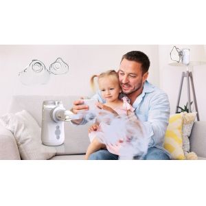 Quality 1.2W Energy Saving Medical Mesh Nebulizer with Adjustable Atomization for sale