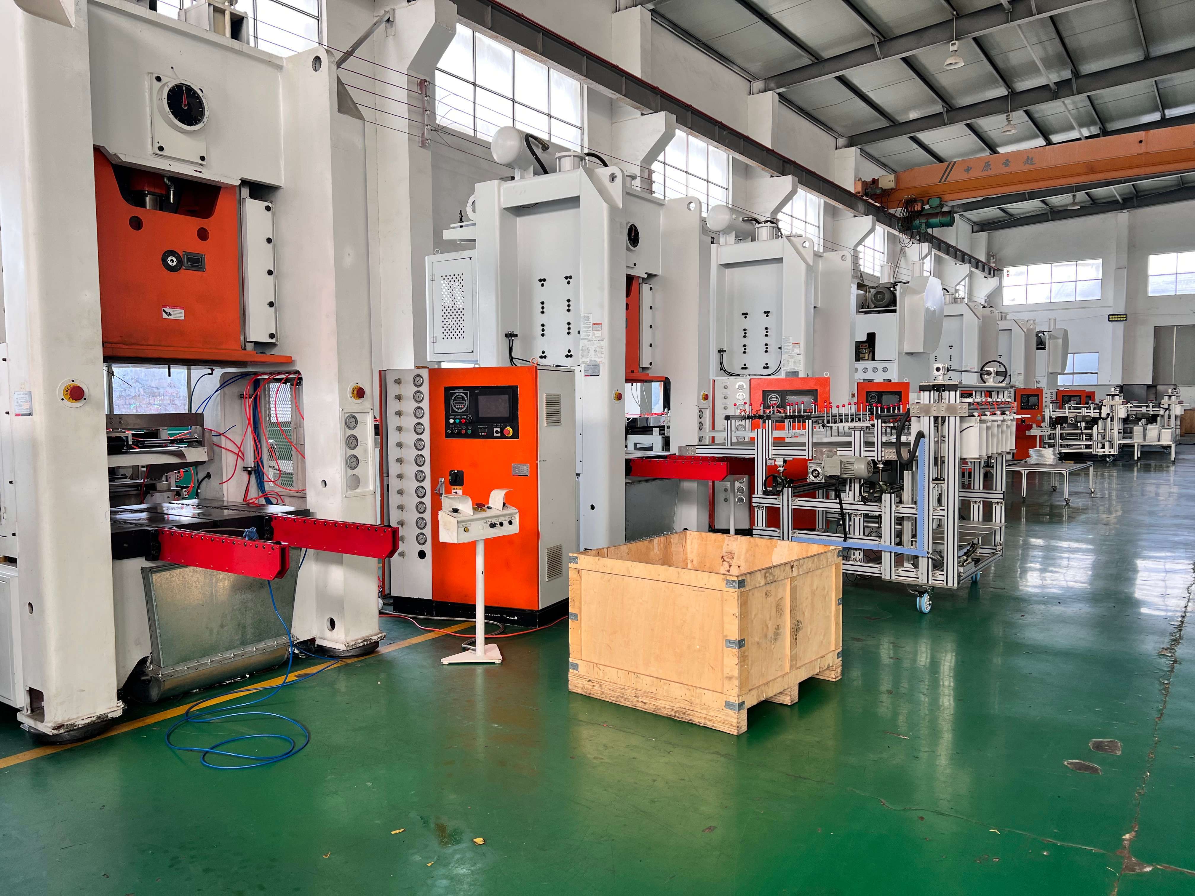 Aluminium Foil Container Making Machine 80T H Frame Automatic Stacking & Counting System Integrated