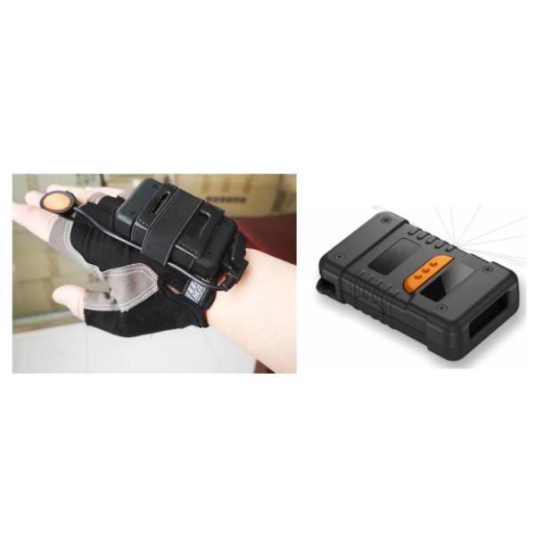 Scan Speed 300 Times/s Mini BT Inventory Scanner for Accurate Stock Check on Your Hand