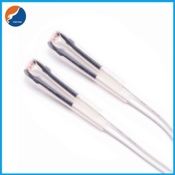 Rectifier Diode MF58 Glass Bead Sealed NTC Temperature Sensors Probe 50K Ohm 100K Ohm For Induction Cooker