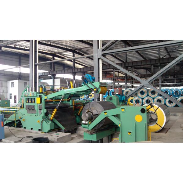 Galvanized Coil Cut To Length Line / Length Cutting Machine PLC Automatic Control