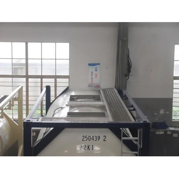 IMDG T4 Standard Steel Material 20ft ISO Fuel Tank Container 26000L Capacity for Safe Diesel and Gasoline Transport