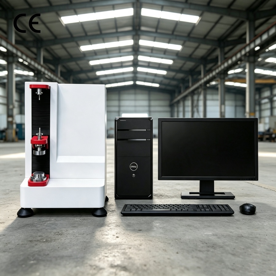 Fully Automatic Microcomputer-Controlled Spring Tension Compression Testing
