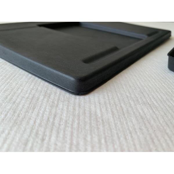 Plastic Alternative Molded Paper Pulp Box Smooth Surface Sustainable Embossed