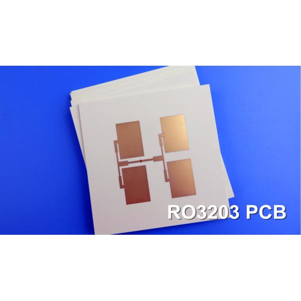 Rogers RO3203 Single-layer, Double-layer, Multi-layer, Hybrid PCB built on 10mil , 20mil, 30mil (0.762mm), 60mil(1.524mm)