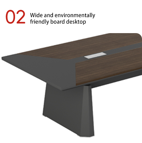 Advanced Nordic minimalism, high-end long table business reception, modern design negotiation table, office conference table