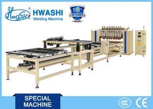 Quality HWASHI Multiple Head Automatic Cable Tray Steel Wire Mesh Welding Machine for sale
