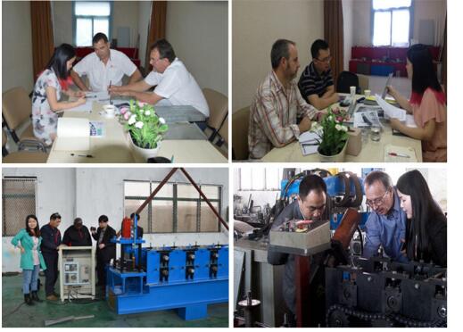 1.5mm Galvanized Ceiling Rail Shutter Door Roll Forming Machine With 11KW