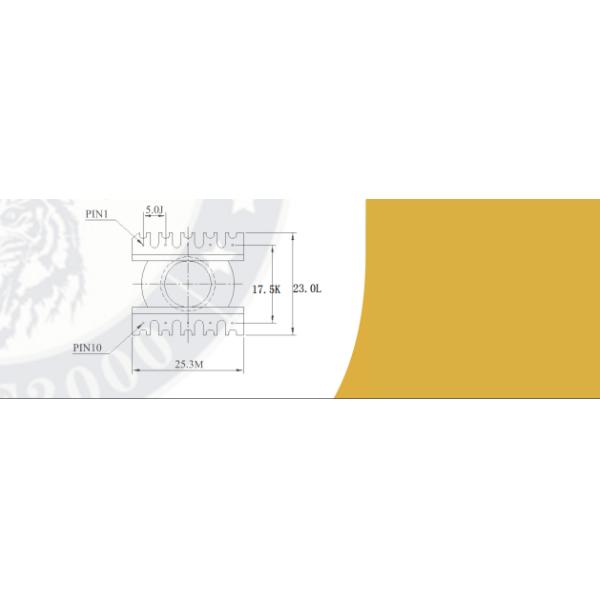 Plastic Black ER2815-EC2834 EF Transformer Core Bobbin