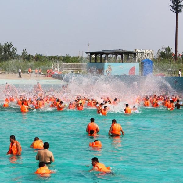 3-5mins Per Time Man Made Tsunami Wave Pool System For Water Park