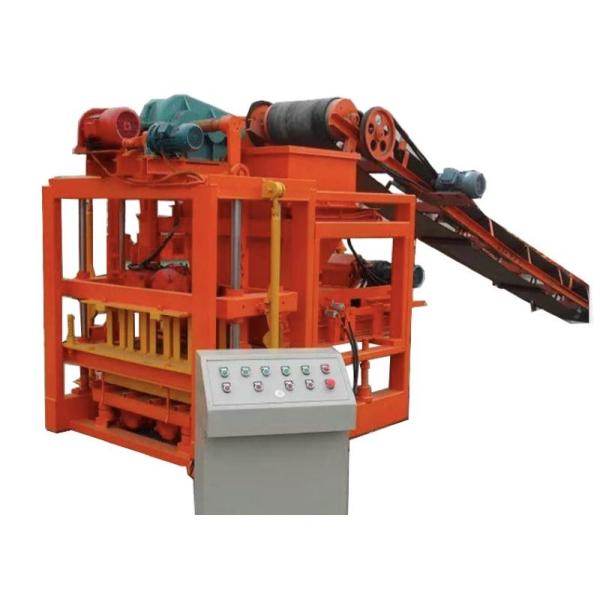 Buy QTJ4-40 Hydraulic Press Brick Making Machine Concrete Block Manufacturing Equipment at wholesale prices