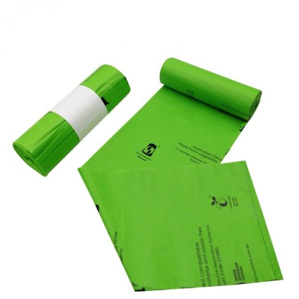 Manufacturing corn starch based wholesale biodegradable 100% compostable bags on roll