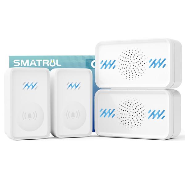 Door bell No battery Chime Ring No Battery 58Ring Tones 4-Level Volume