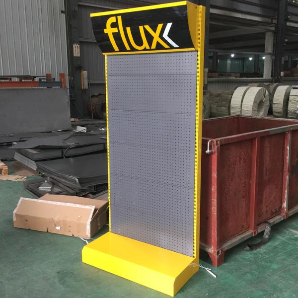 Grocery Pegboard Metal Hardware Tool Display Rack 50kg Load