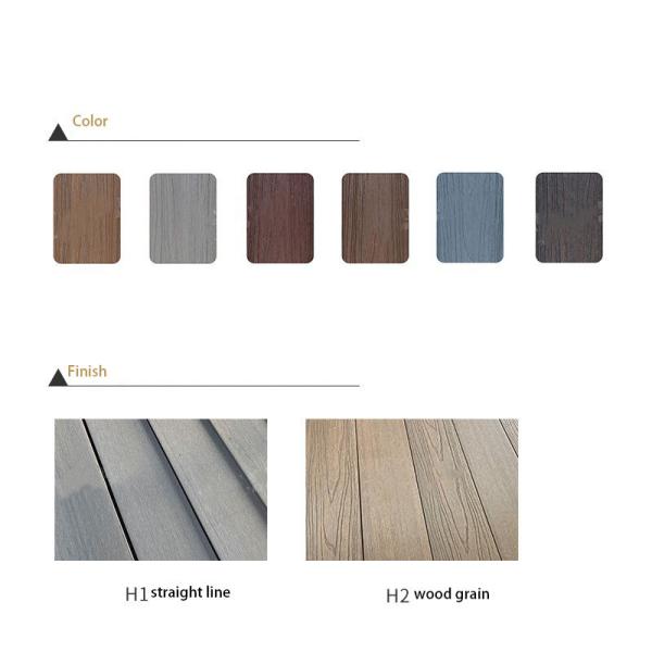 176x18mm WPC Cladding Panel for Outdoor and Indoor Use