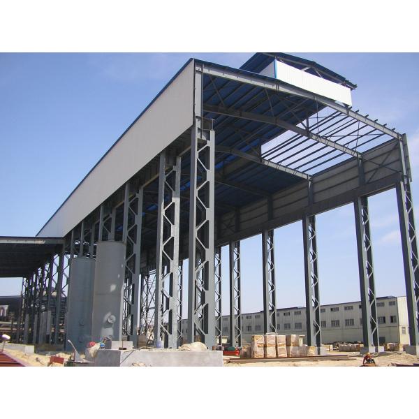 Metal Frame Prefabricated Cold Storage Building Structure Heavy Warehouse Workshop