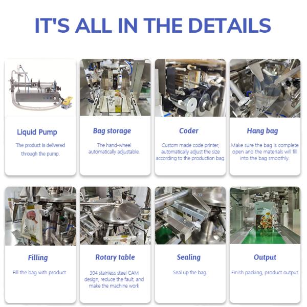 Paste Liquid Packing Machine Multifunctional Shampoo Filling Machine