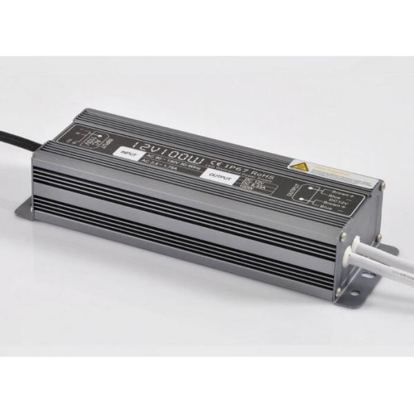 100 Watt Constant Voltage LED Driver 12v 24v / IP67 Led Power Supply Driver With CE