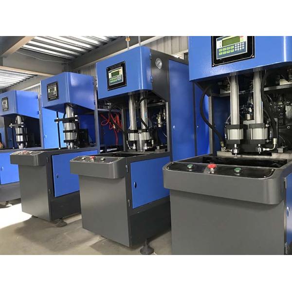 100 KN PET Semi Auto Bottle Blowing Machine and Spare Parts with High Clamping Force