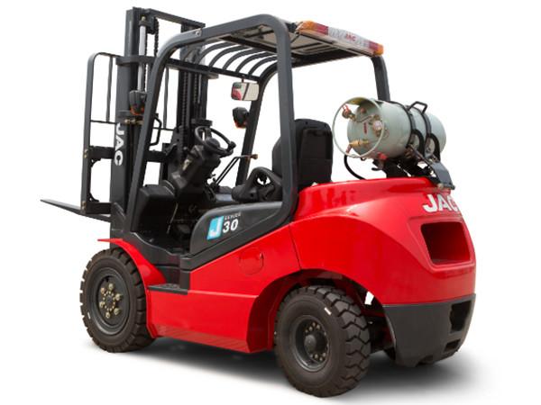 Buy Gas Powered LPG Forklift Trucks 3500KGS Load Capacity 3m - 6m Lift Height at wholesale prices