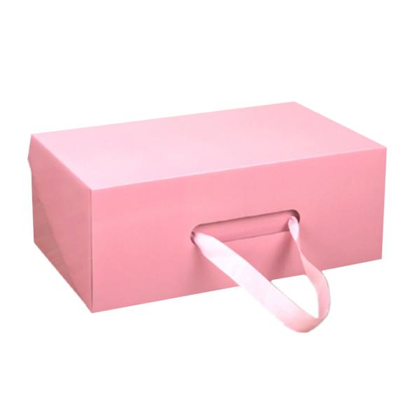 Custom Order Accepted Mini Folding Empty Handbag Clothing Packaging Storage Case Box