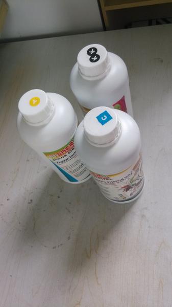 Buy 1000ml Vivid Color Water Based Dye Sublimation Ink For Inkjet Printers at wholesale prices