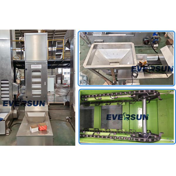 Multiple Inlets / Outlets Z Type Grain Elevator 50m Lifting Height 1.8 - 10L Bucket Volume