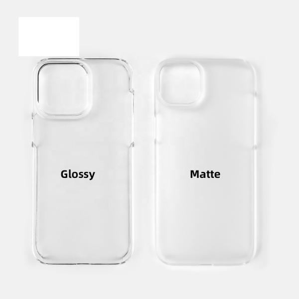 Blank PC Coated 3D Clear Sublimation Phone Case For IPhone