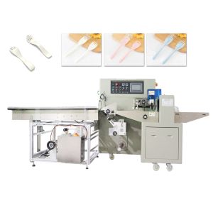 Composite Film Wrap Machine Tableware Auto Wrapping Machine 3KW
