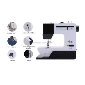 UFR-737 Domestic Multi-functional Overlock Mini Sewing Machine Compact and
